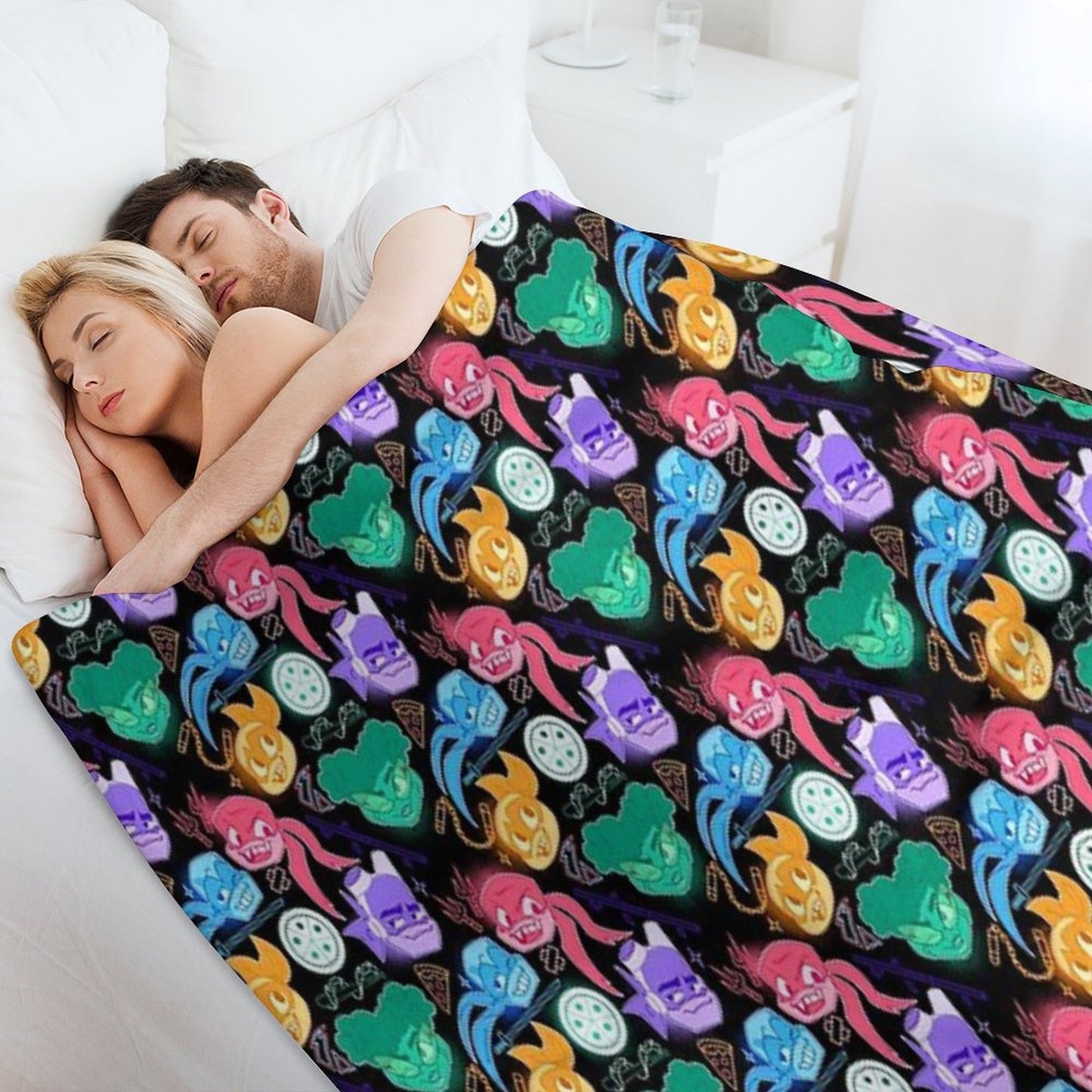 Turtle Power! Throw Blanket