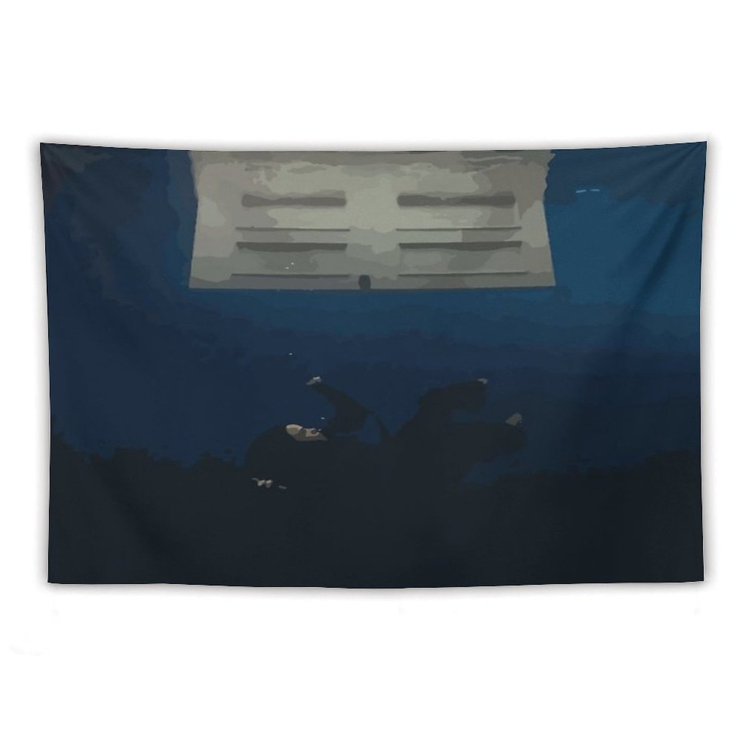 Hit Me Hard And Soft Cover Art Tapestry