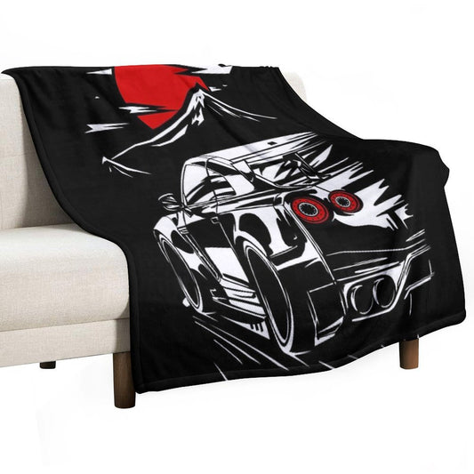 Nissan GT-R Nismo Haruna Throw Blanket