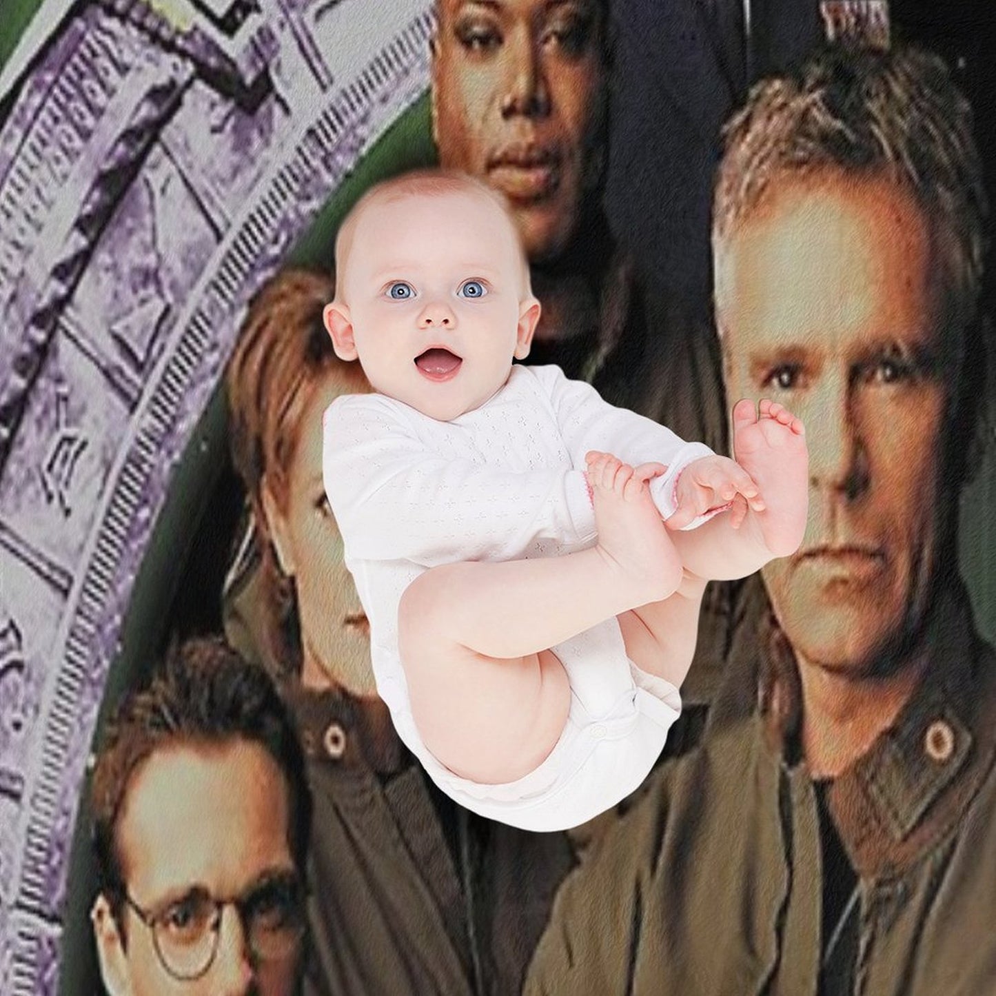 Stargate SG1 Throw Blanket