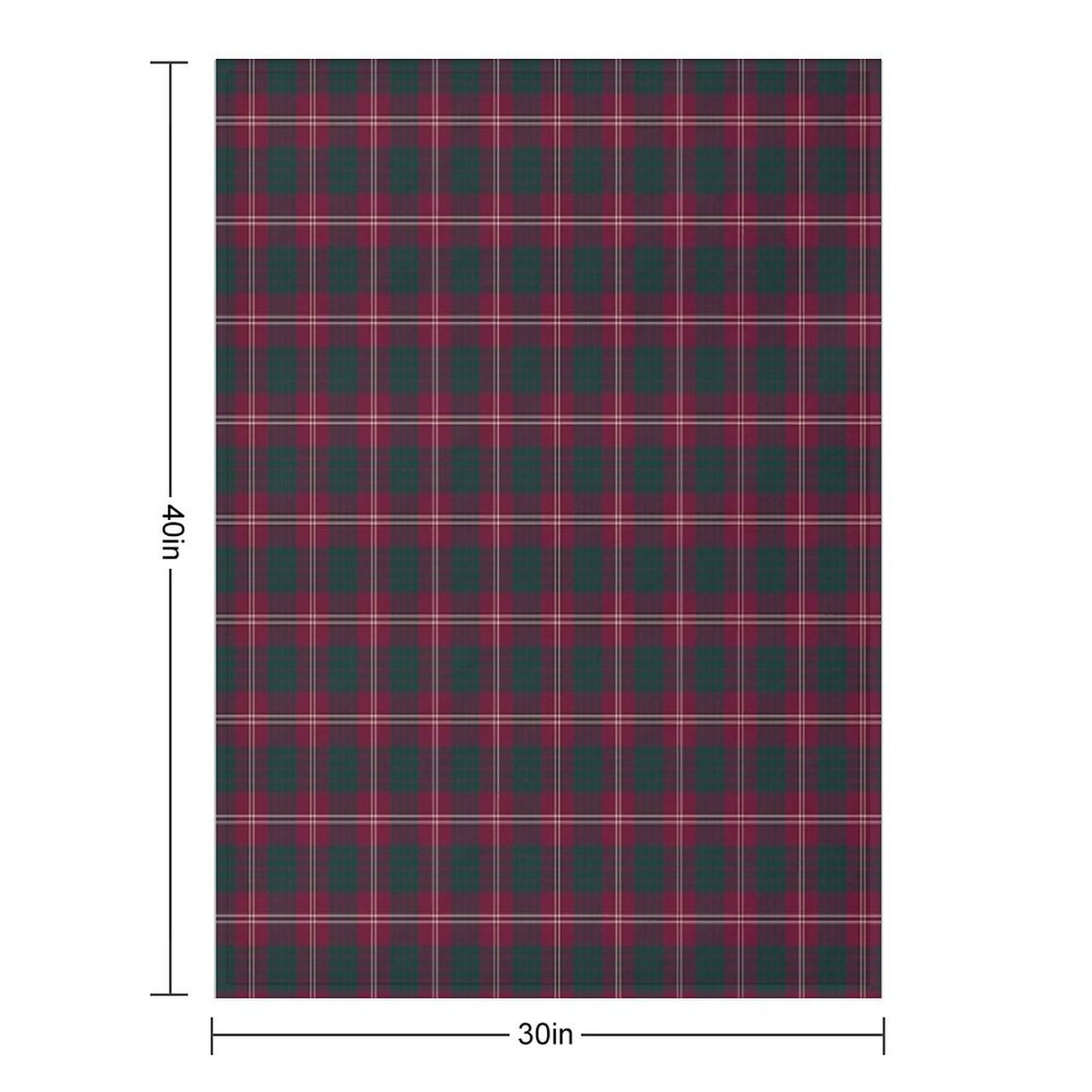 Clan Crawford Tartan Throw Blanket