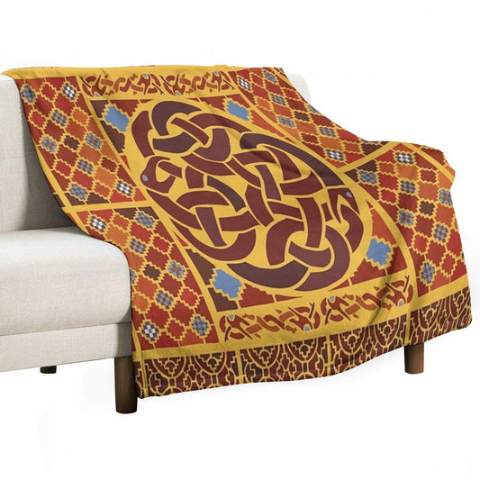 Imagining Sutton Hoo Rædwald Throw Blanket