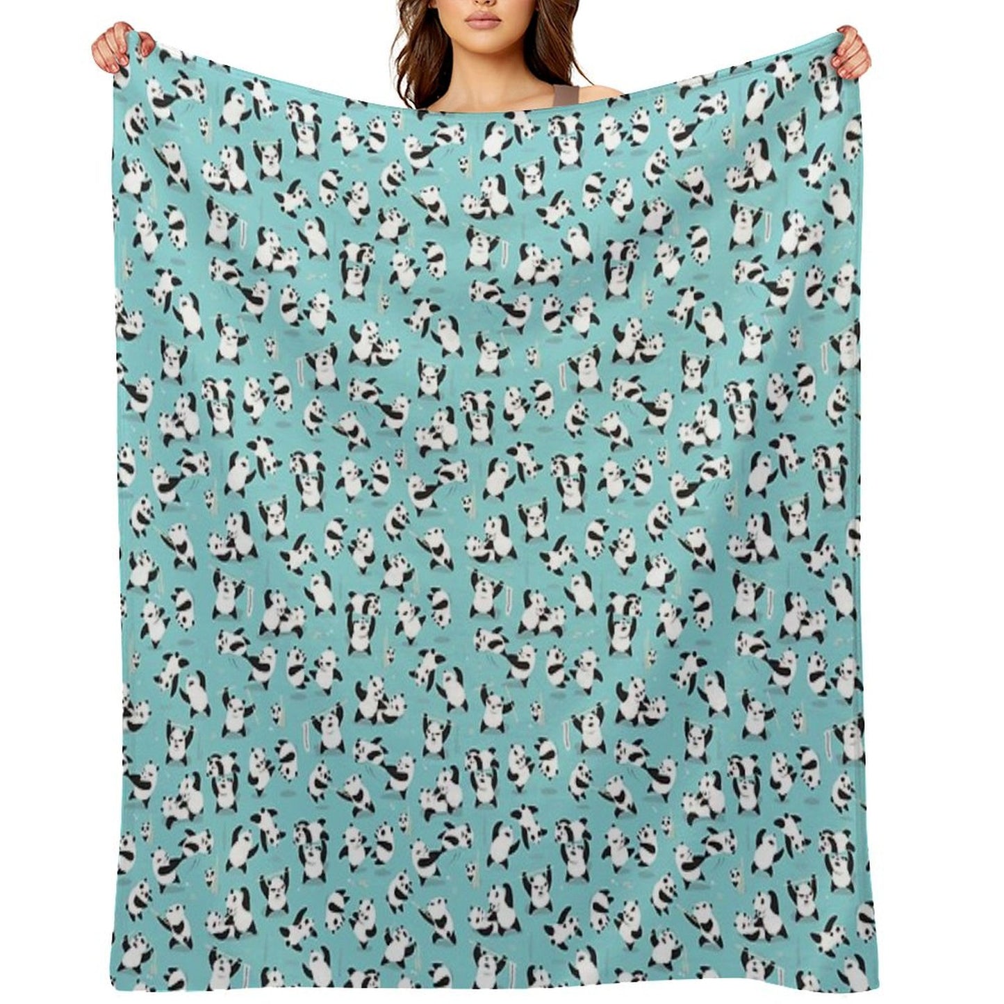 PANDAMONIUM Throw Blanket