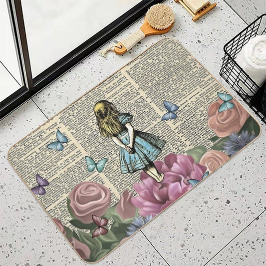 Alice In Wonderland - Wonderland Garden Bath Mat