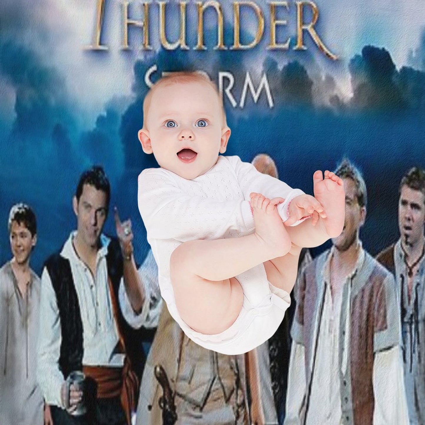 Celtic Thunder Storm Throw Blanket