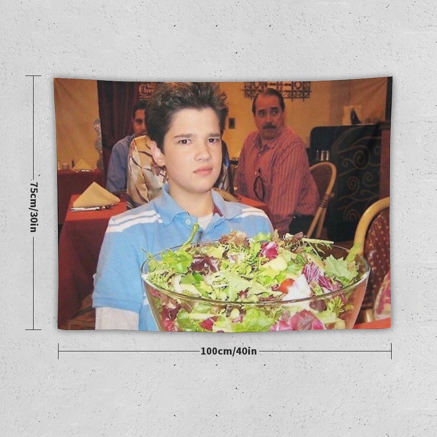 Freddie Benson with A Salad Tapestry
