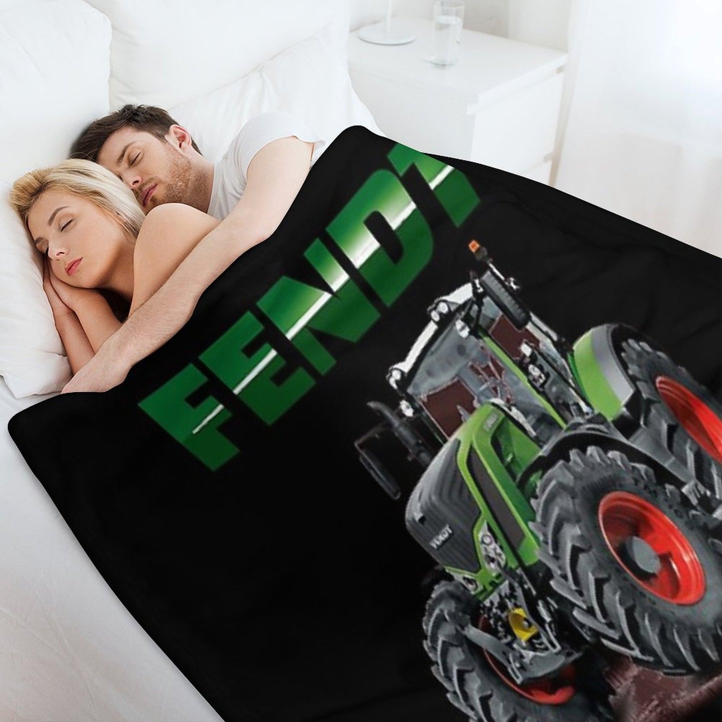 Fendt German Tractors Throw Blanket