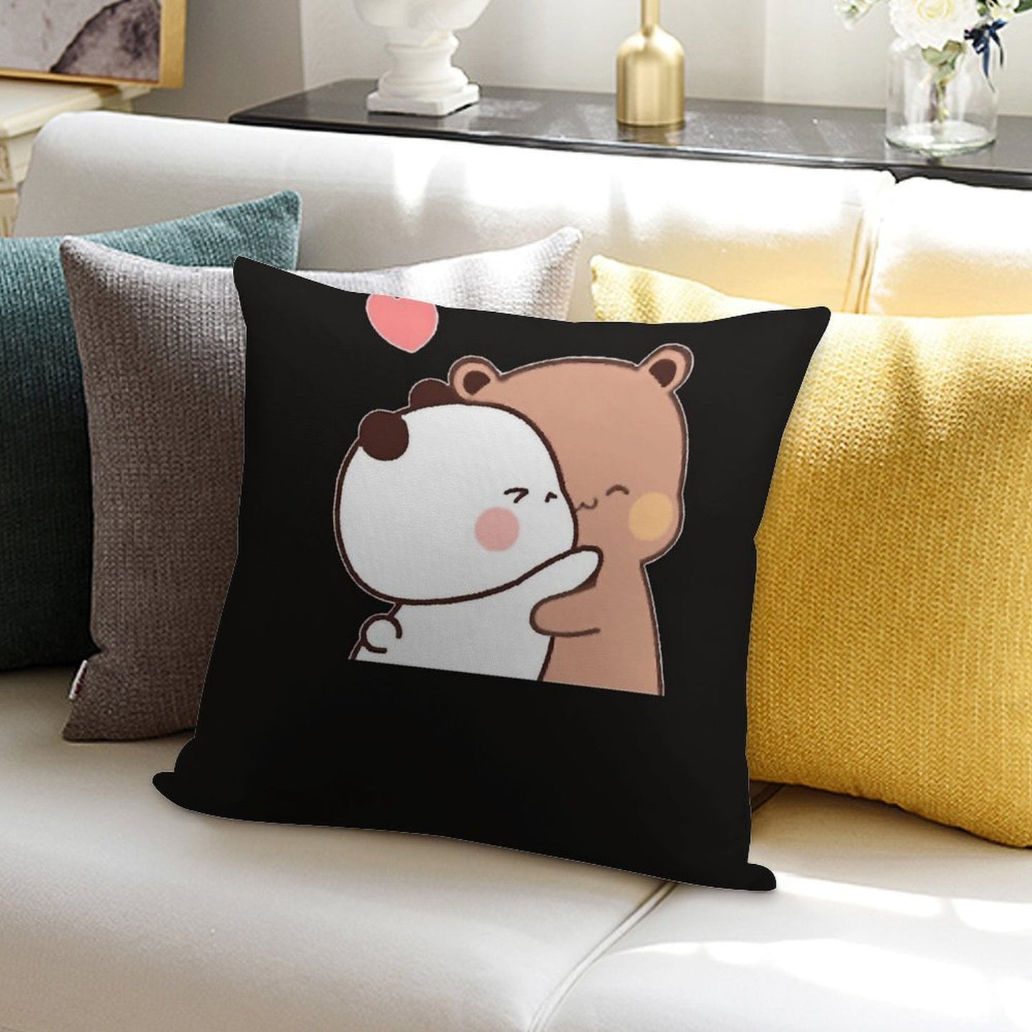 Bubu Dudu Soft Shrink-Resistant Throw Pillow