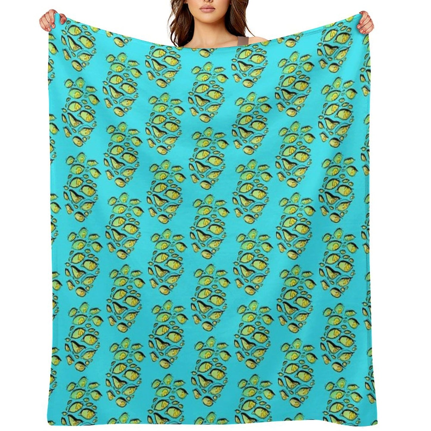 Eyes Throw Blanket