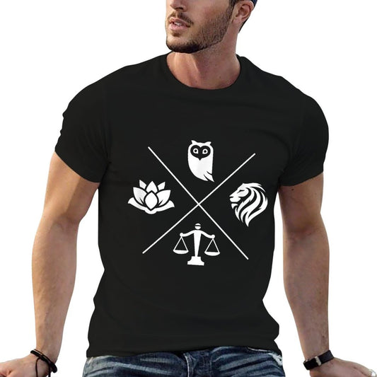 Stoic Virtues Wisdom Temperance Justice Courage Stoicism T-Shirt