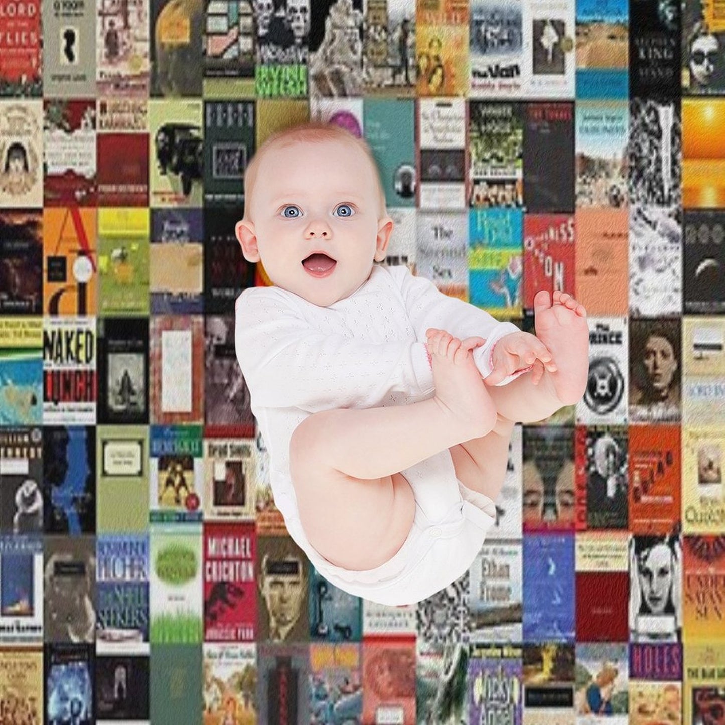 Classic Books Throw Blanket