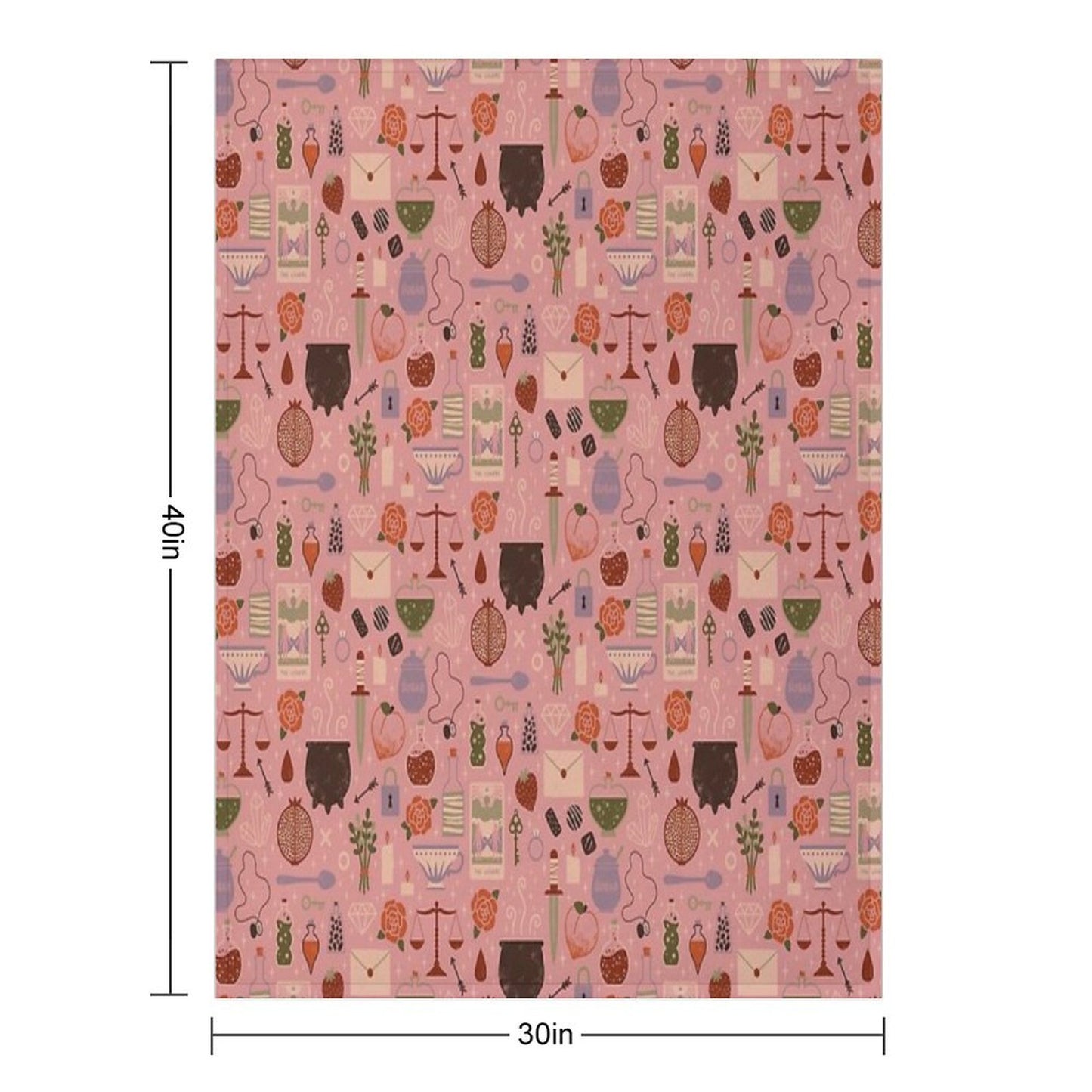 Love Potion Throw Blanket