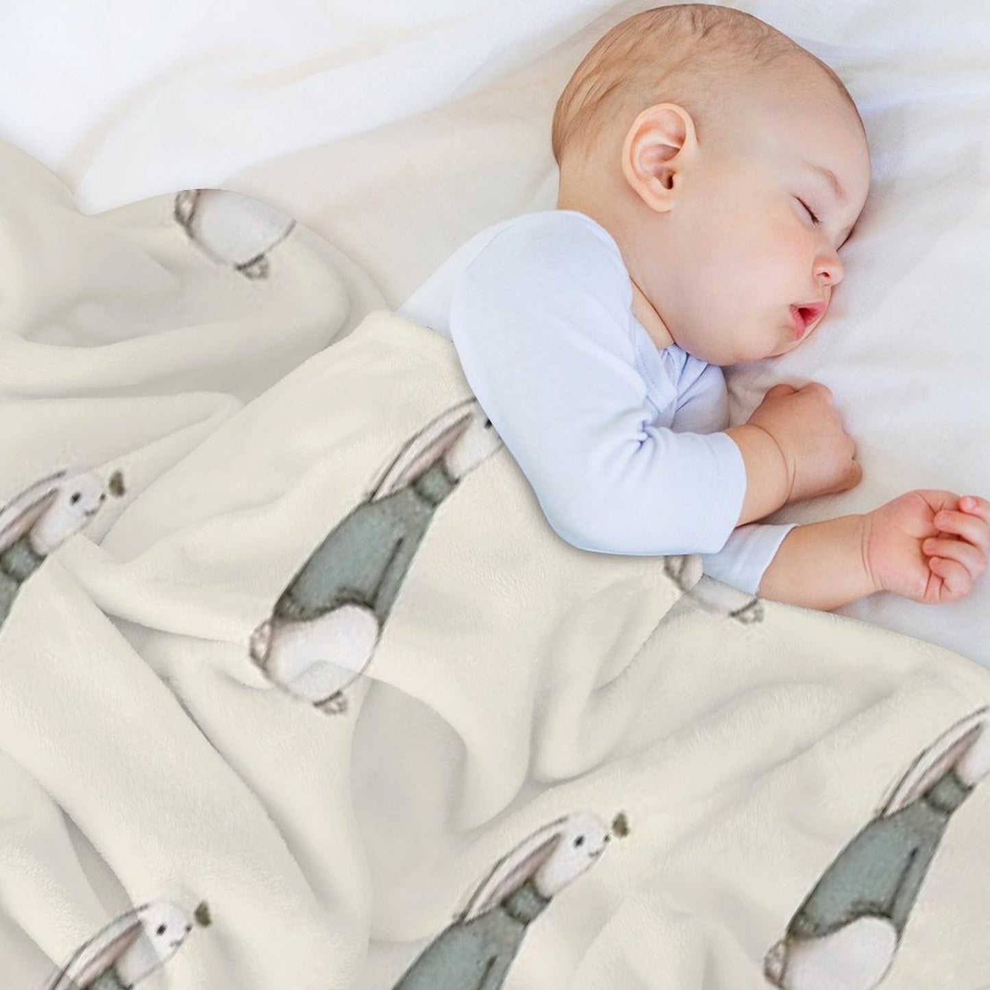 Blue Jumper Throw Blanket