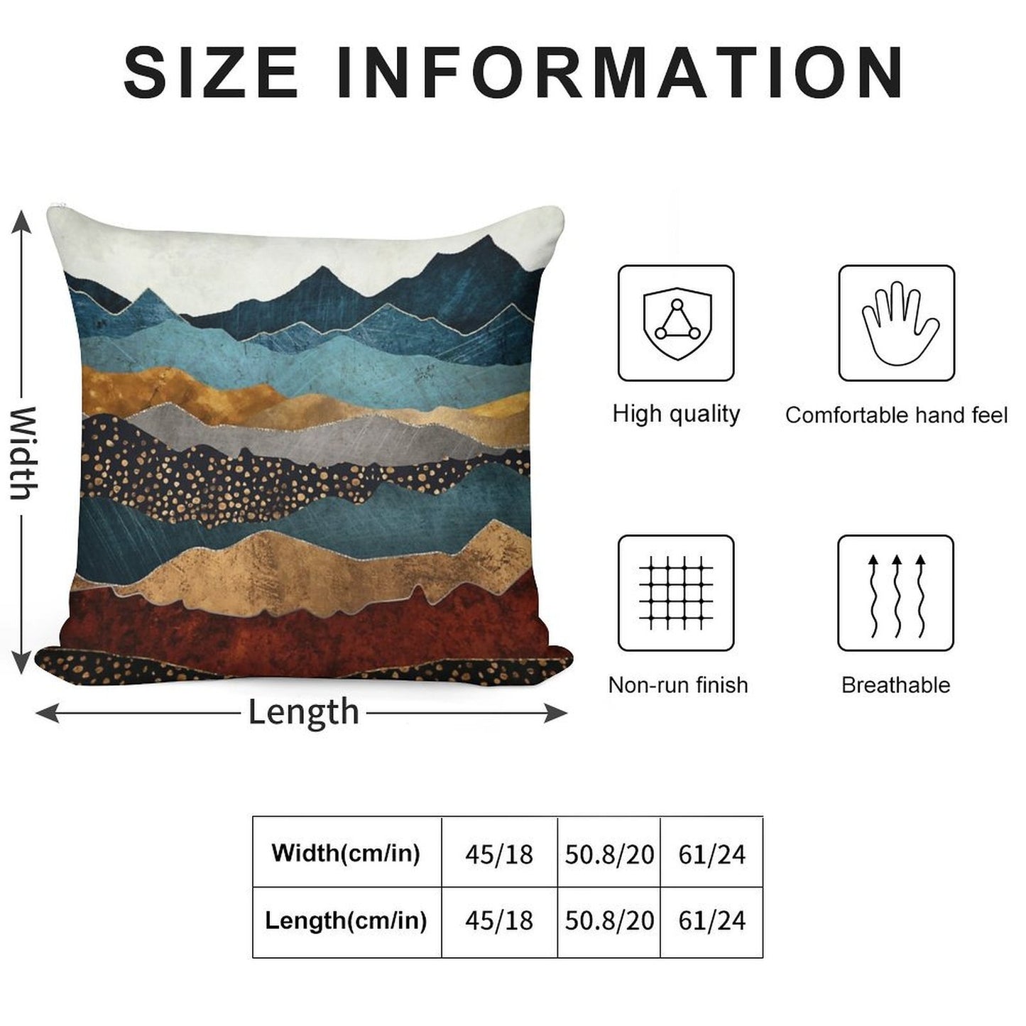 Amber Dusk Soft Washable Throw Pillow