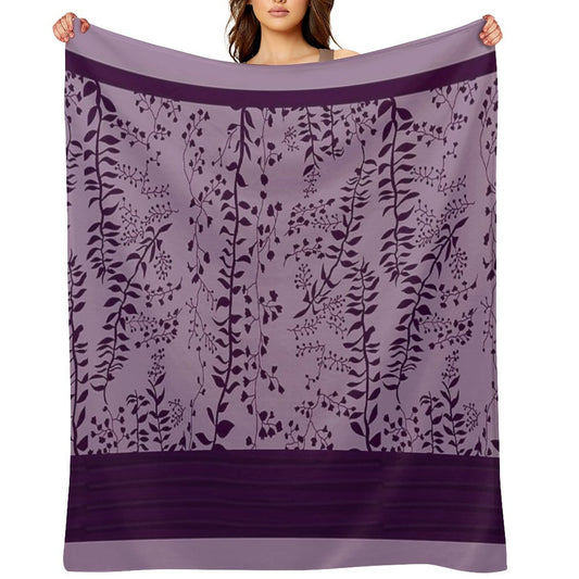 Bella Swan's Comforter Set Replica  Purples Cool - Version 2  Twilight Saga Fanart Throw Blanket