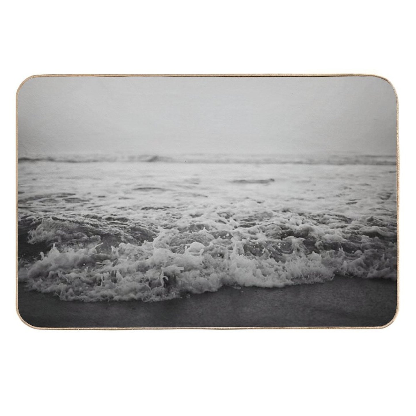 Ocean Crash Easy To Clean Bath Mat
