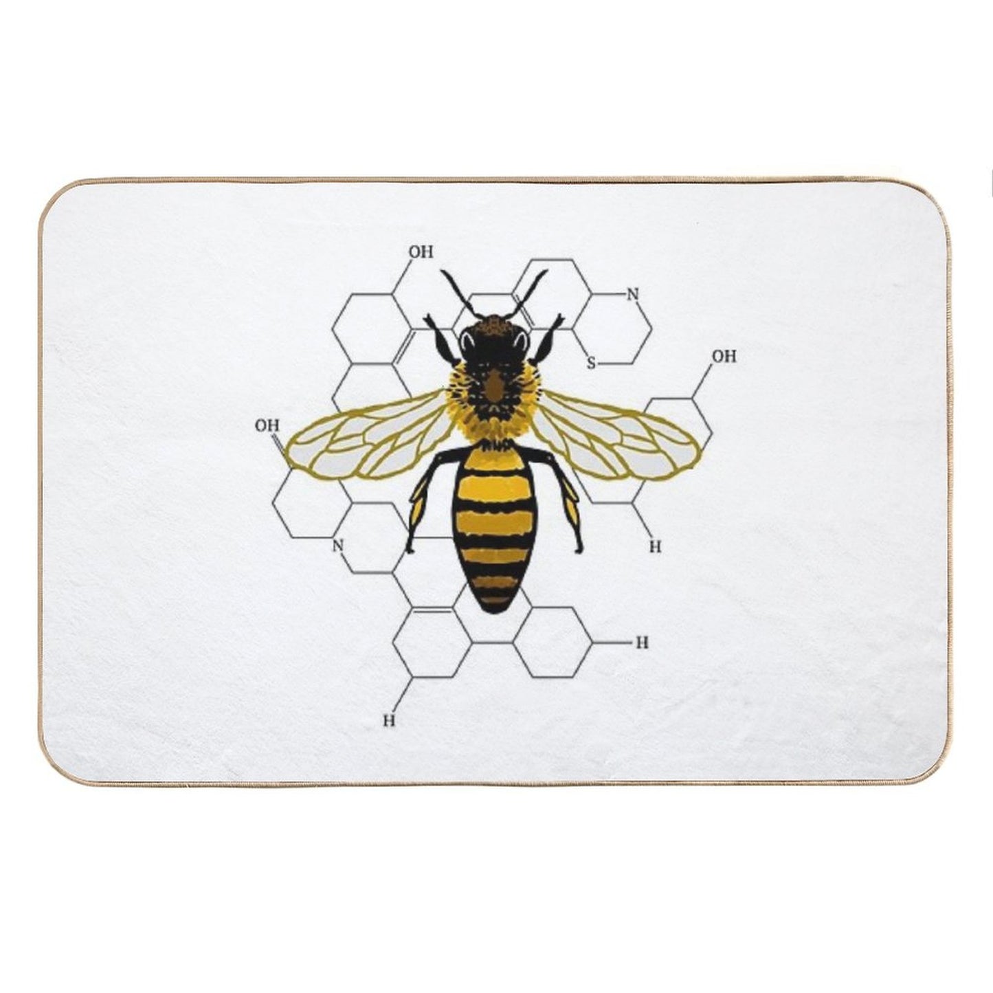 Honey Science Bath Mat