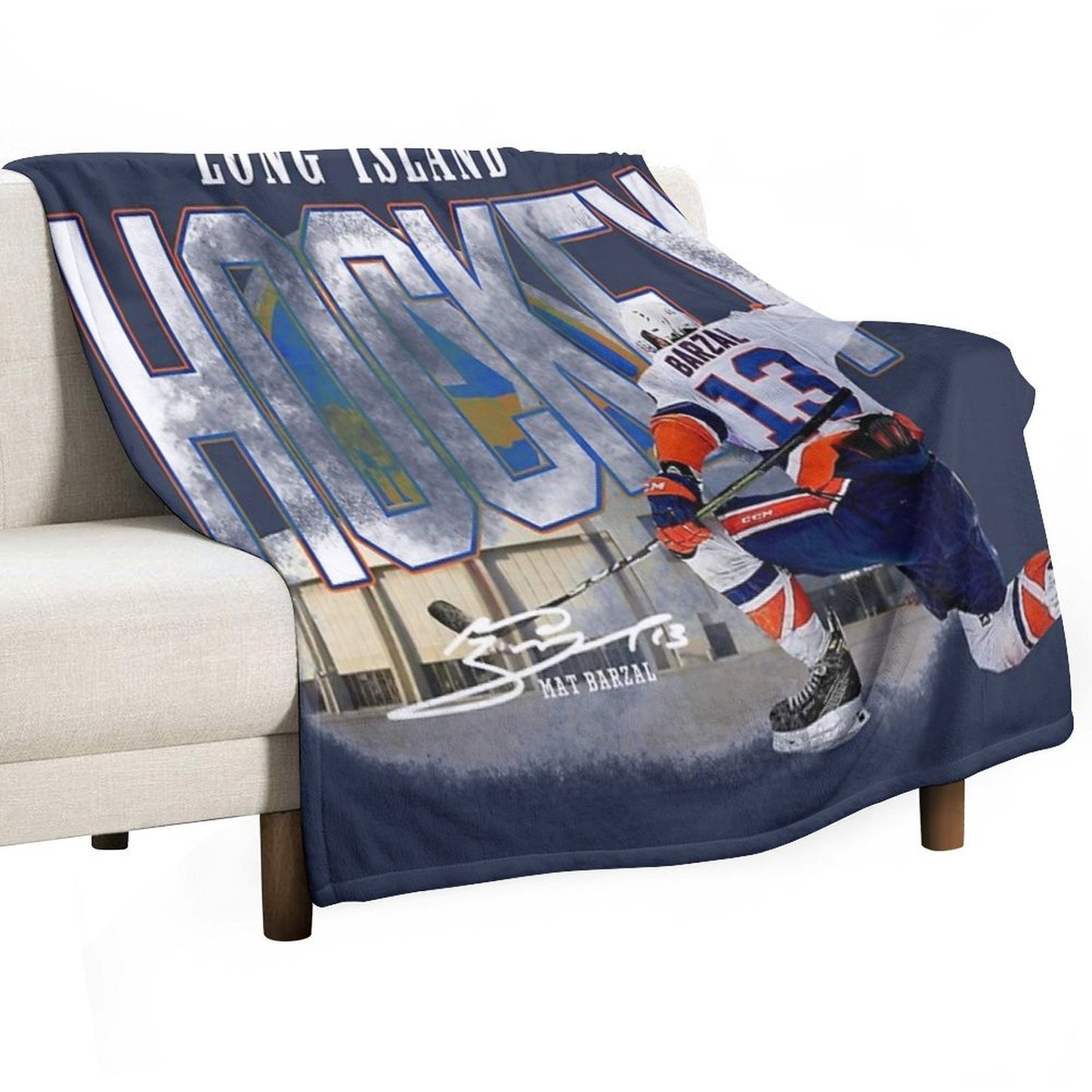 Barzel Islanders Throw Blanket