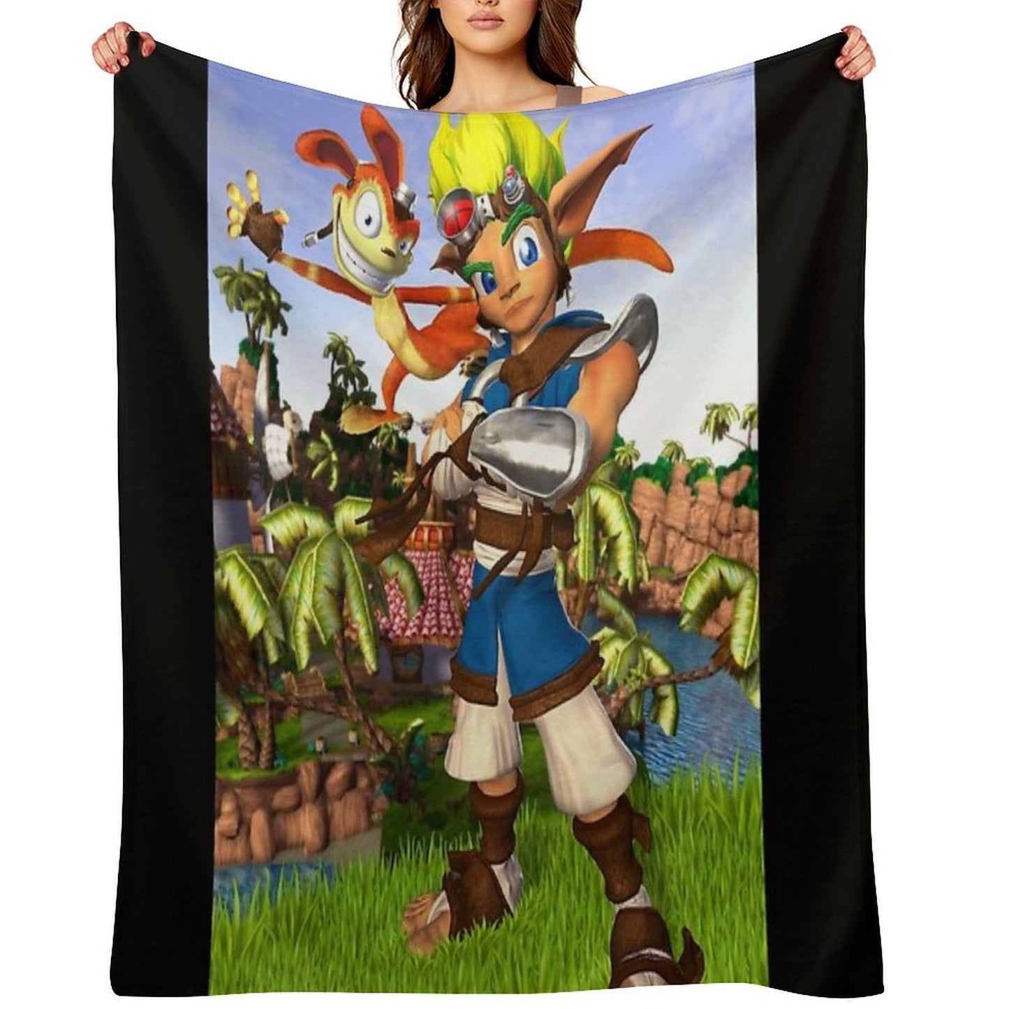 Jak And Daxter The Precursor Legacy 2 Throw Blanket