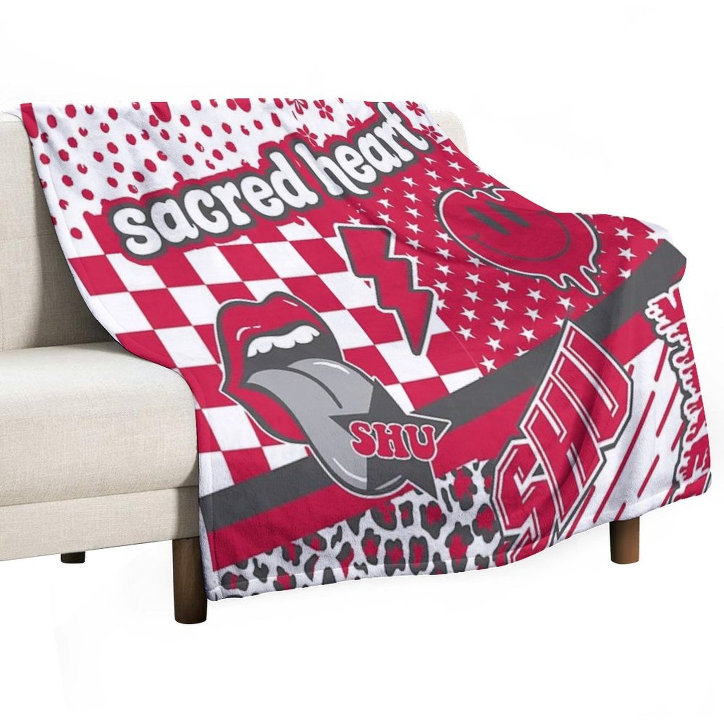 Sacred Heart Throw Blanket