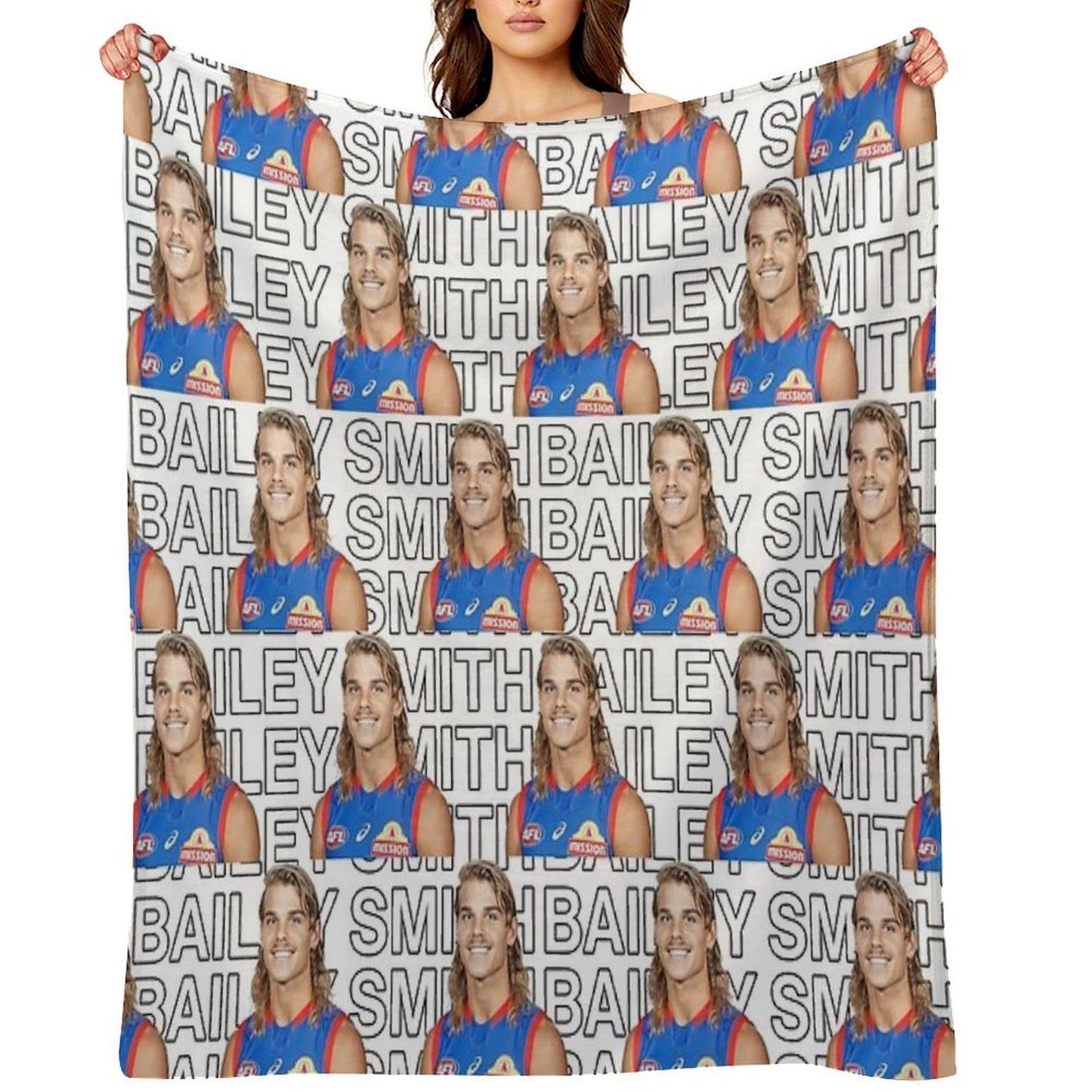 Bailey Smith Throw Blanket