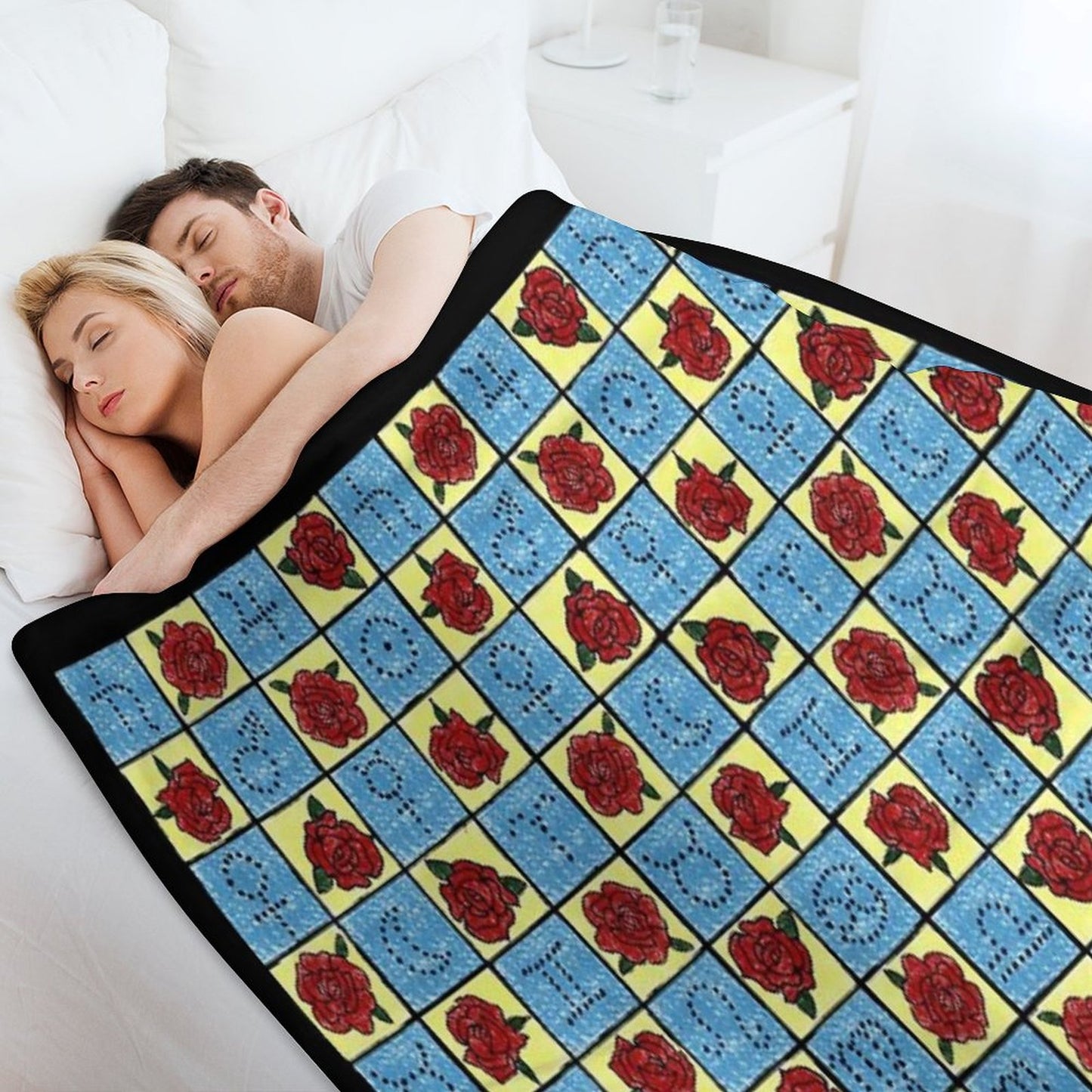 9 of Swords Tarot Blanket by Tarotista Throw Blanket