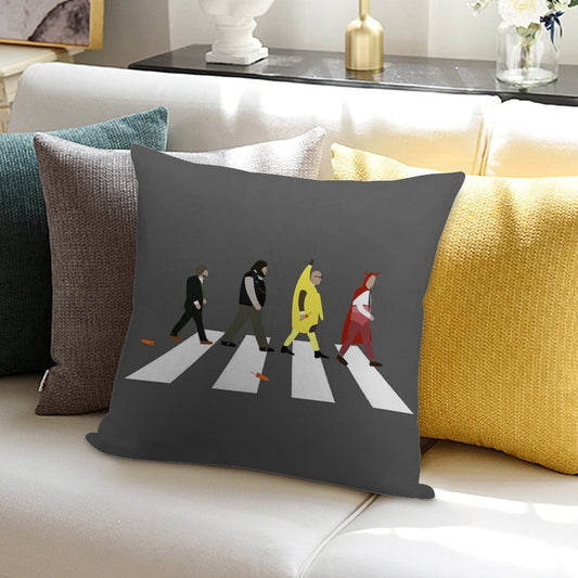 Bottom (Terror) Soft Reinforced Edging Throw Pillow