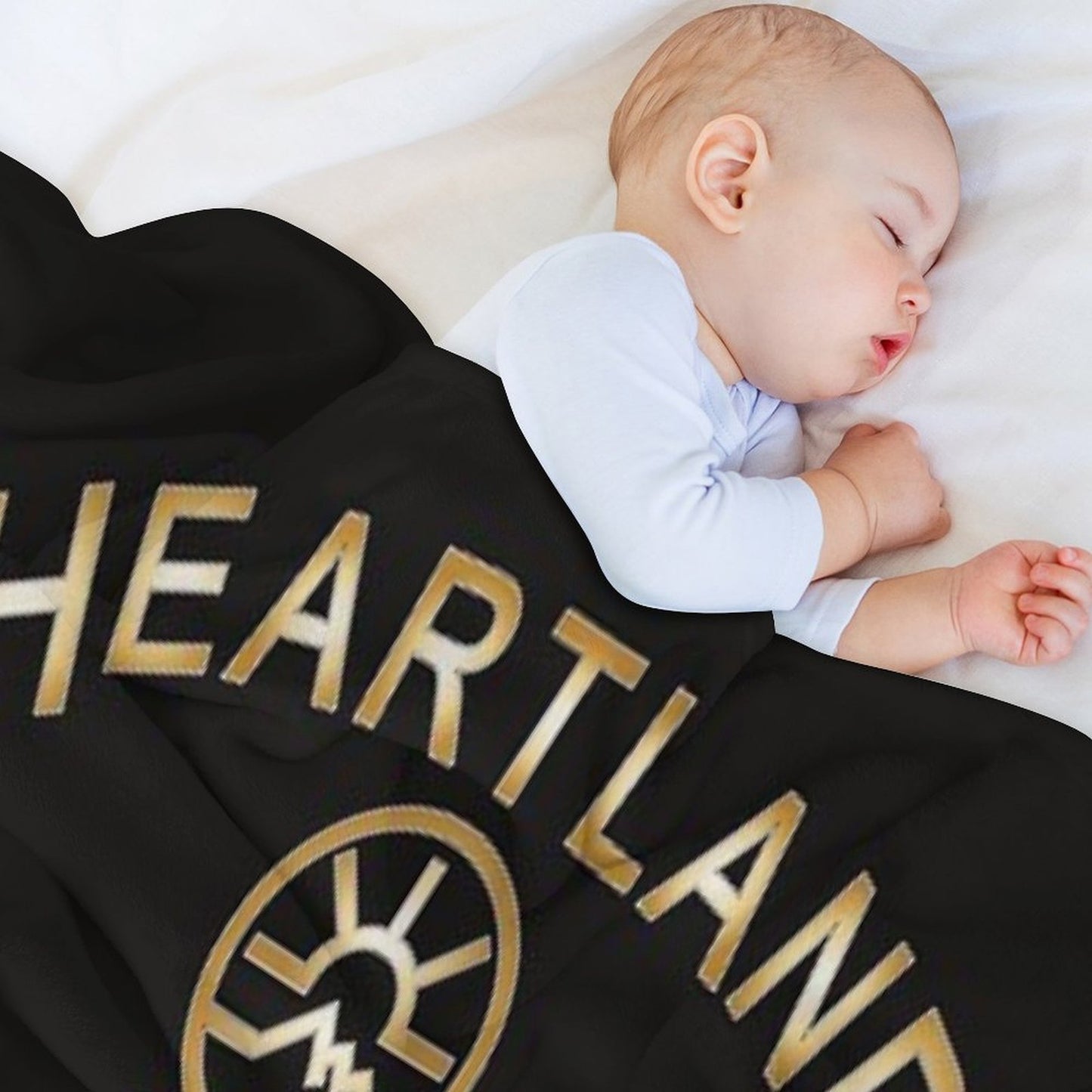 Heartland Logo Throw Blanket