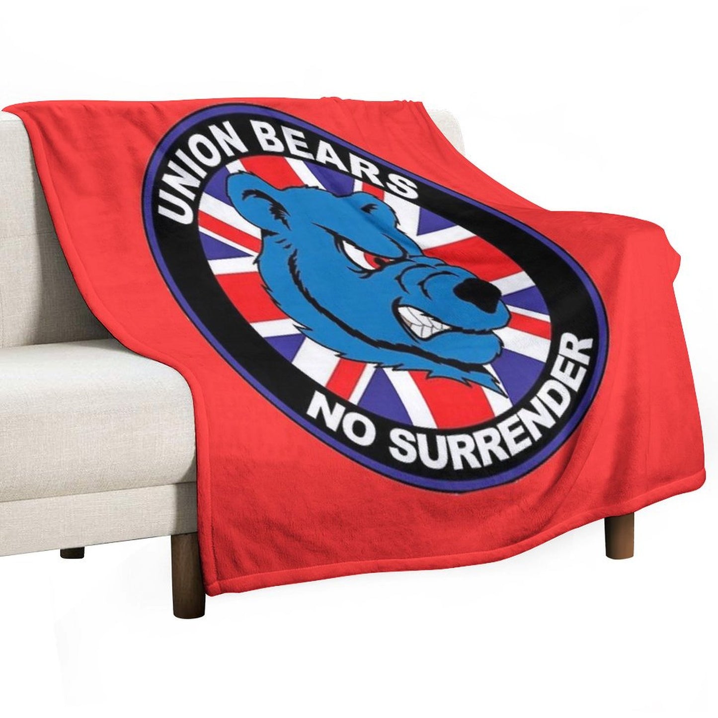 Union Bears Rangers Throw Blanket