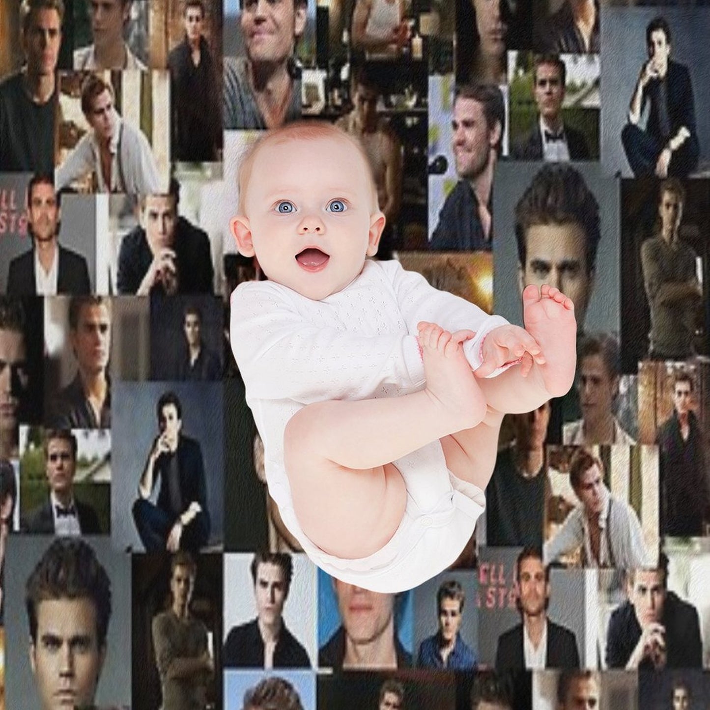 Paul Wesley Throw Blanket