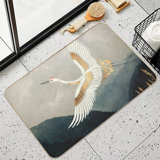 Elegant Flight Bath Mat