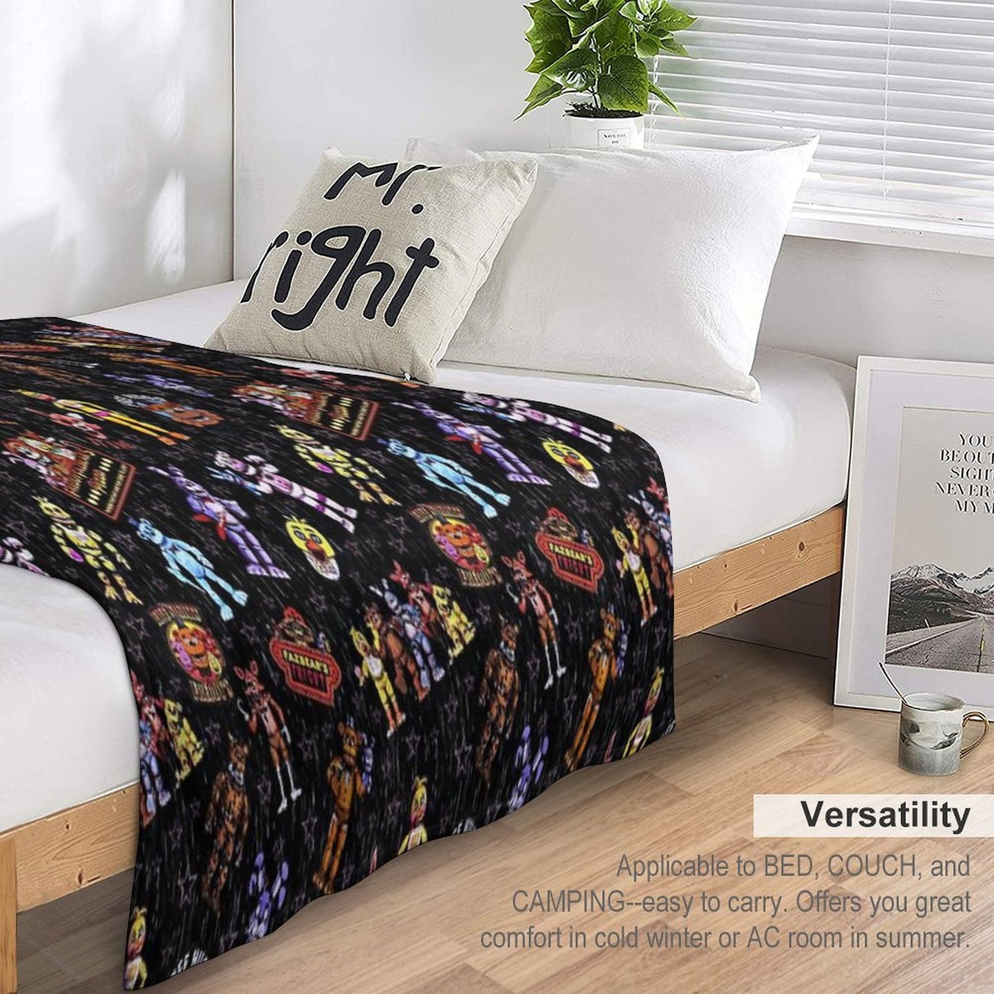 Five Nights at Freddy’s Throw Blanket