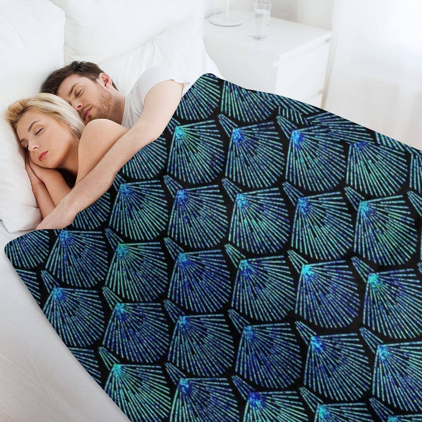 Peacock Throw Blanket