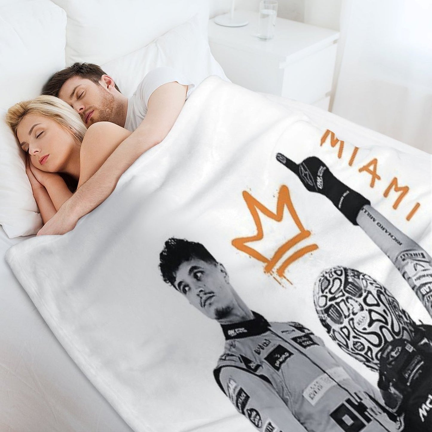 Lando Norris Wins Throw Blanket