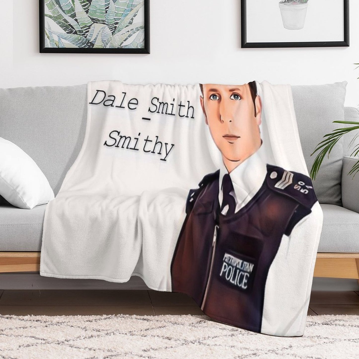 Smithy Throw Blanket