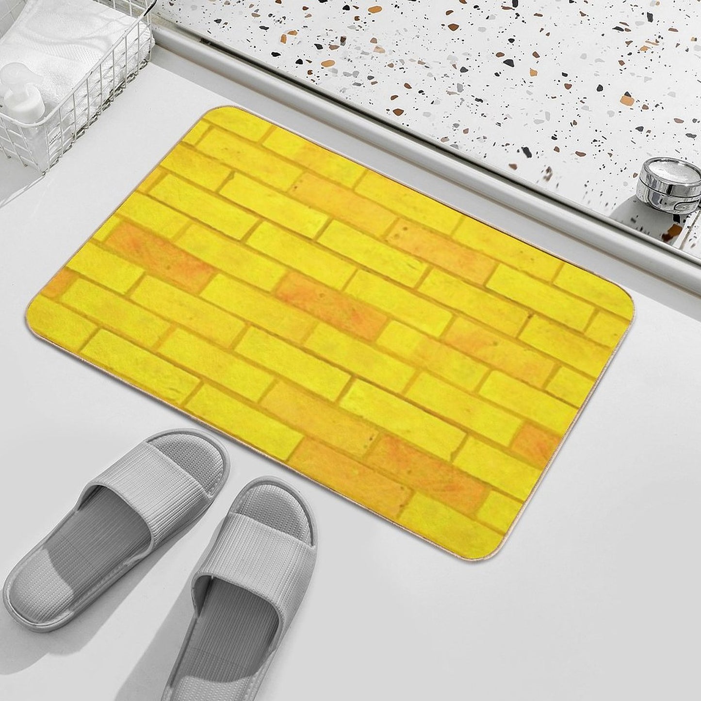 Yellow Brick Road Bath Mat