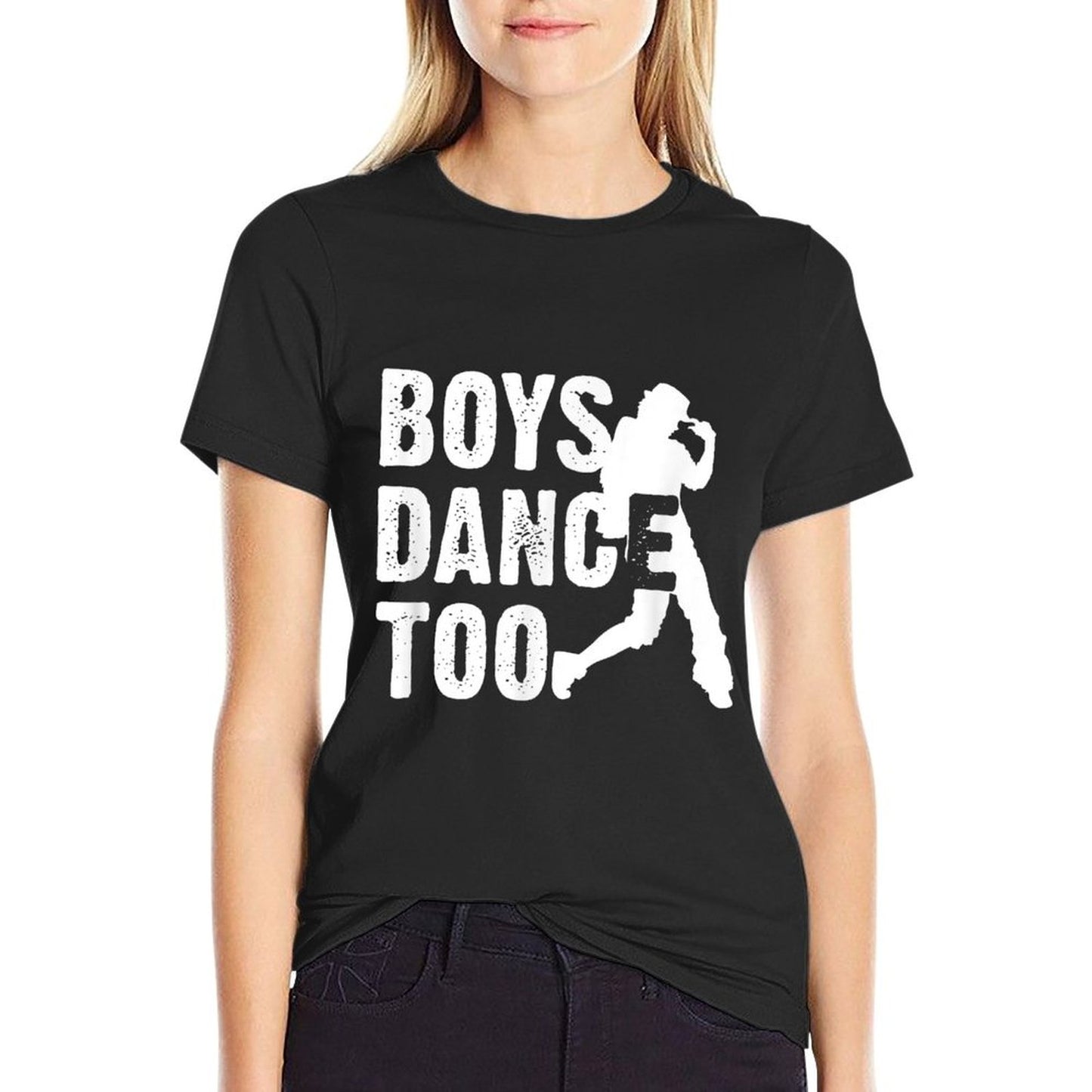 Boys Dance Too Cool Dancing Dancer Gift Shirt T-Shirt