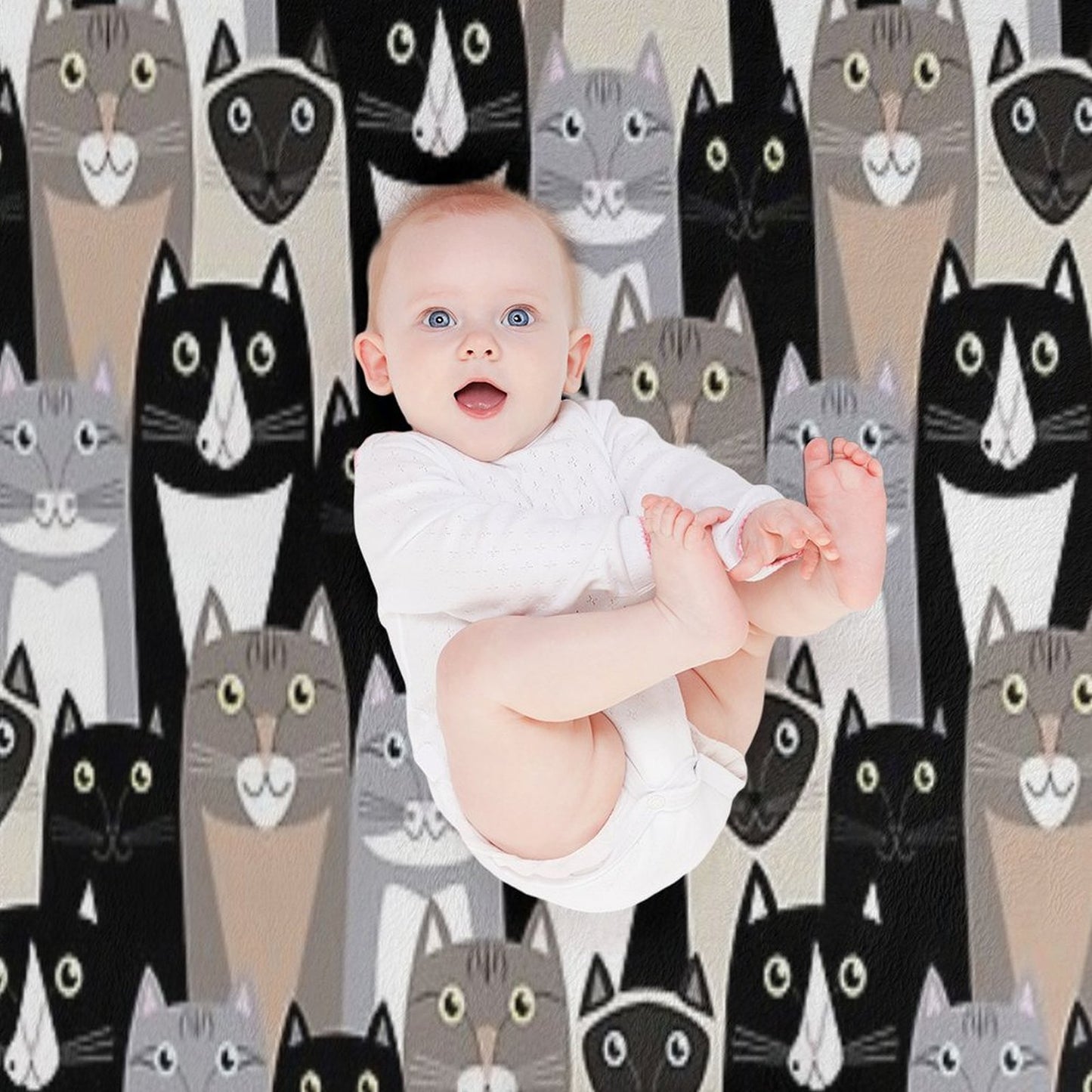 Cats #1 Throw Blanket