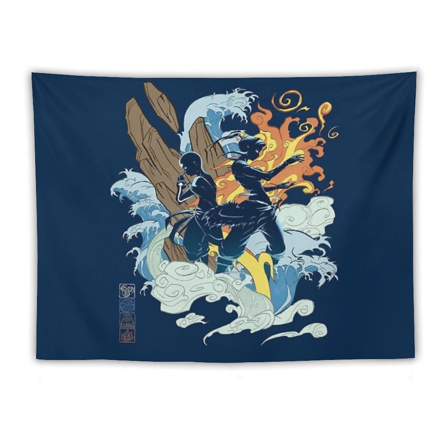 Two Avatars Tapestry