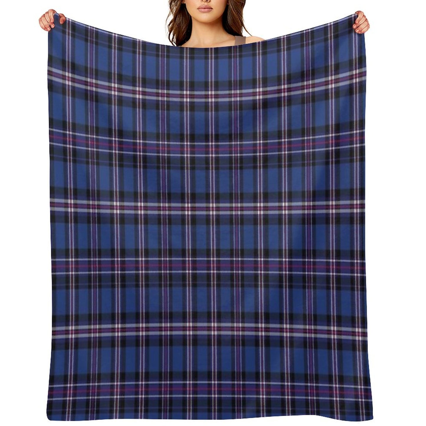 Gers Tartan Throw Blanket