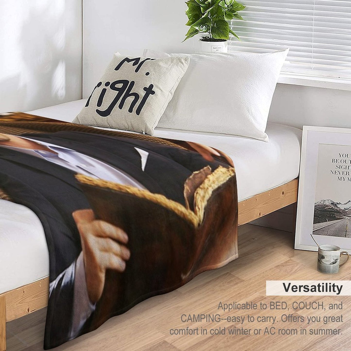 Elijah Mikaelson Throw Blanket