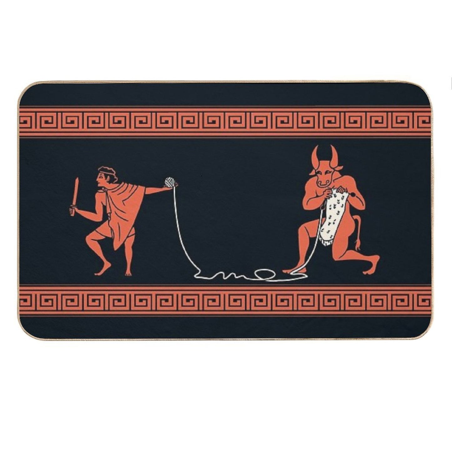 Crafty Minotaur Bath Mat
