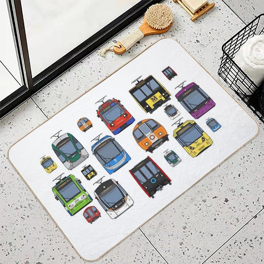 GB Metro And Light Rail Bath Mat