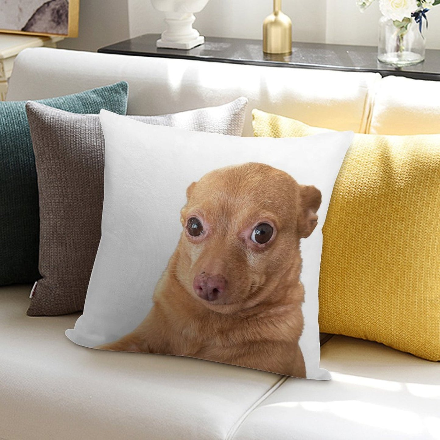 Mr. Mouse Soft Anti-Pilling Throw Pillow