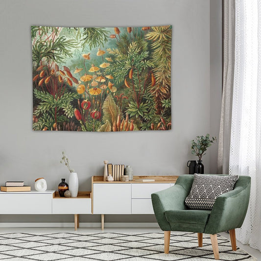 Vintage Plants Decorative Nature Painting Illustration Artwork Tapestry