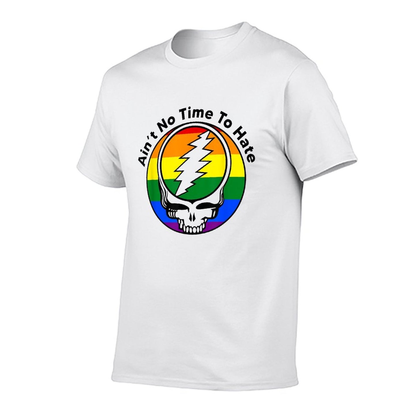 LGBT Pride Ain’t No Time To Hate Trendy Pattern T-Shirt