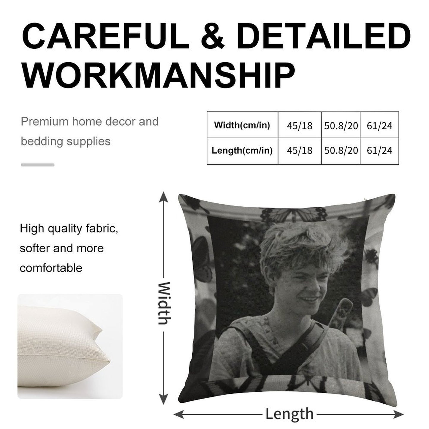 The Maze Runner Newt Blanket Linen Throw Pillow Cover