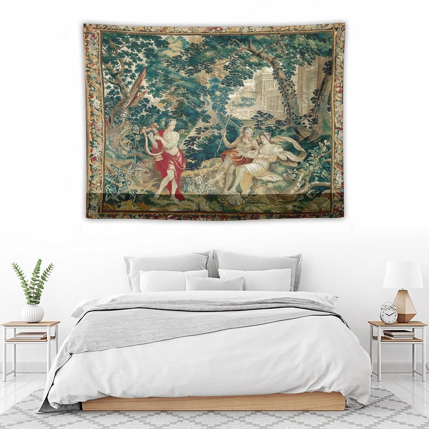 Orpheus Playing The Lyre to Hades And Persephone, from Orpheus And Eurydice Or The Metamorphoses Tapestry