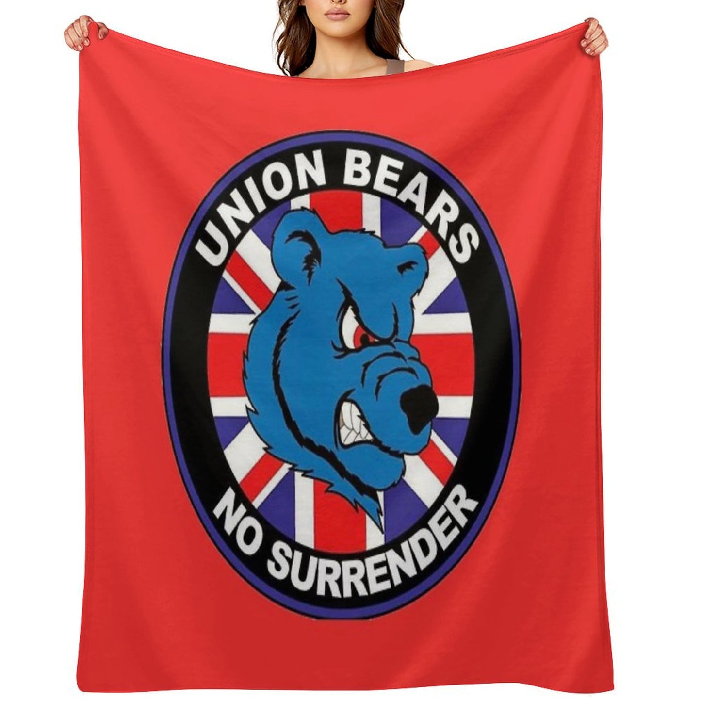 Union Bears Rangers Throw Blanket