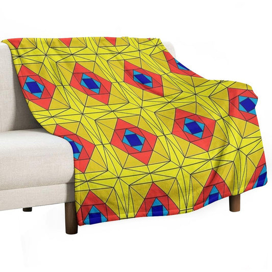 Suspiria Stained Glass Throw Blanket